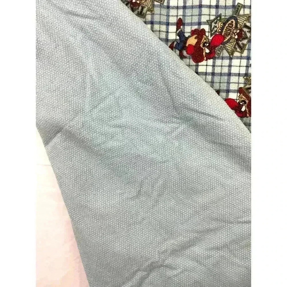 VTG Tasmanian Devil Taz 1997 Baby Blanket Warner Bro 42"x32" - Picture 3 of 7